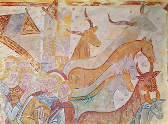 Die Reinigung des Tempels (Detail)